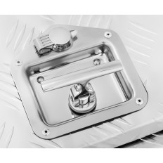 Aluminium-Werkstatt-Toolbox mit 120 l Abdeckung