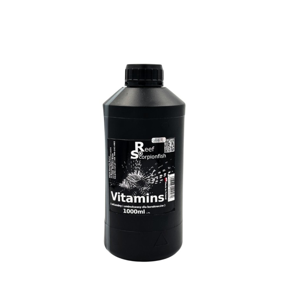 Reef ScorpionFish Vitamins 1000ml Vitaminas y aminoácidos para corales
