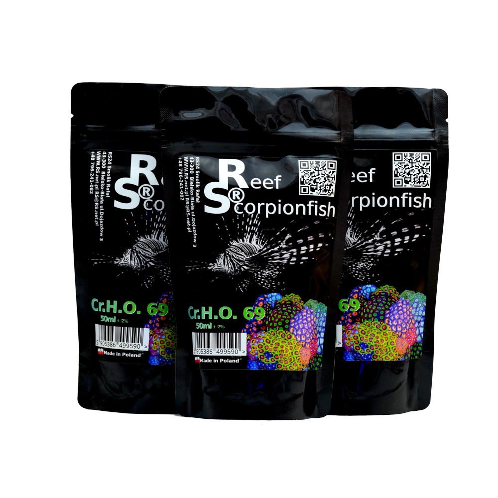 Greben škorpion Cr.H.O 69 Priprema za koralje