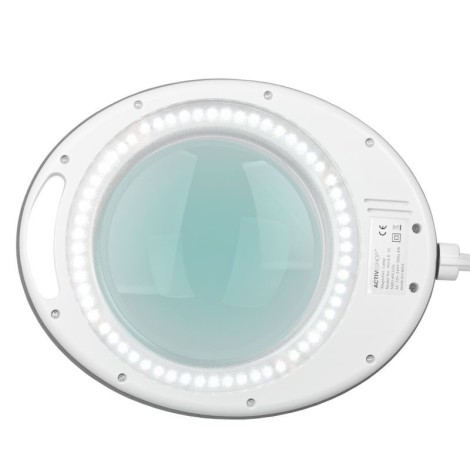 Elegante 6014 stolná lupa s 60 LED, 5D, 6-palcová šošovka — pohľad zhora