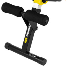 Romersk benk for trening tilbake magen foldet opp til 130 kg