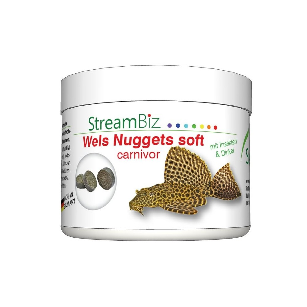Streambiz wels nuggets crno-90g