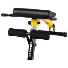 Romersk benk for trening tilbake magen foldet opp til 130 kg