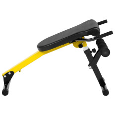 Roman bench for exercise Back belly folded up to 130 kg