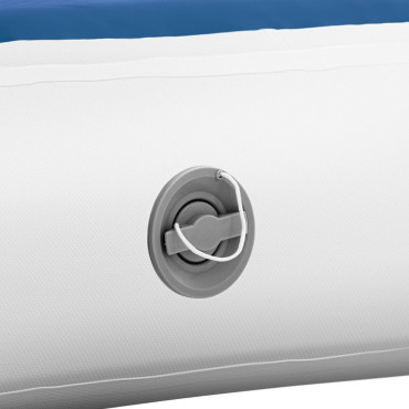 Colchão colchão acrobático ginástico caminho 3 m azul-branco