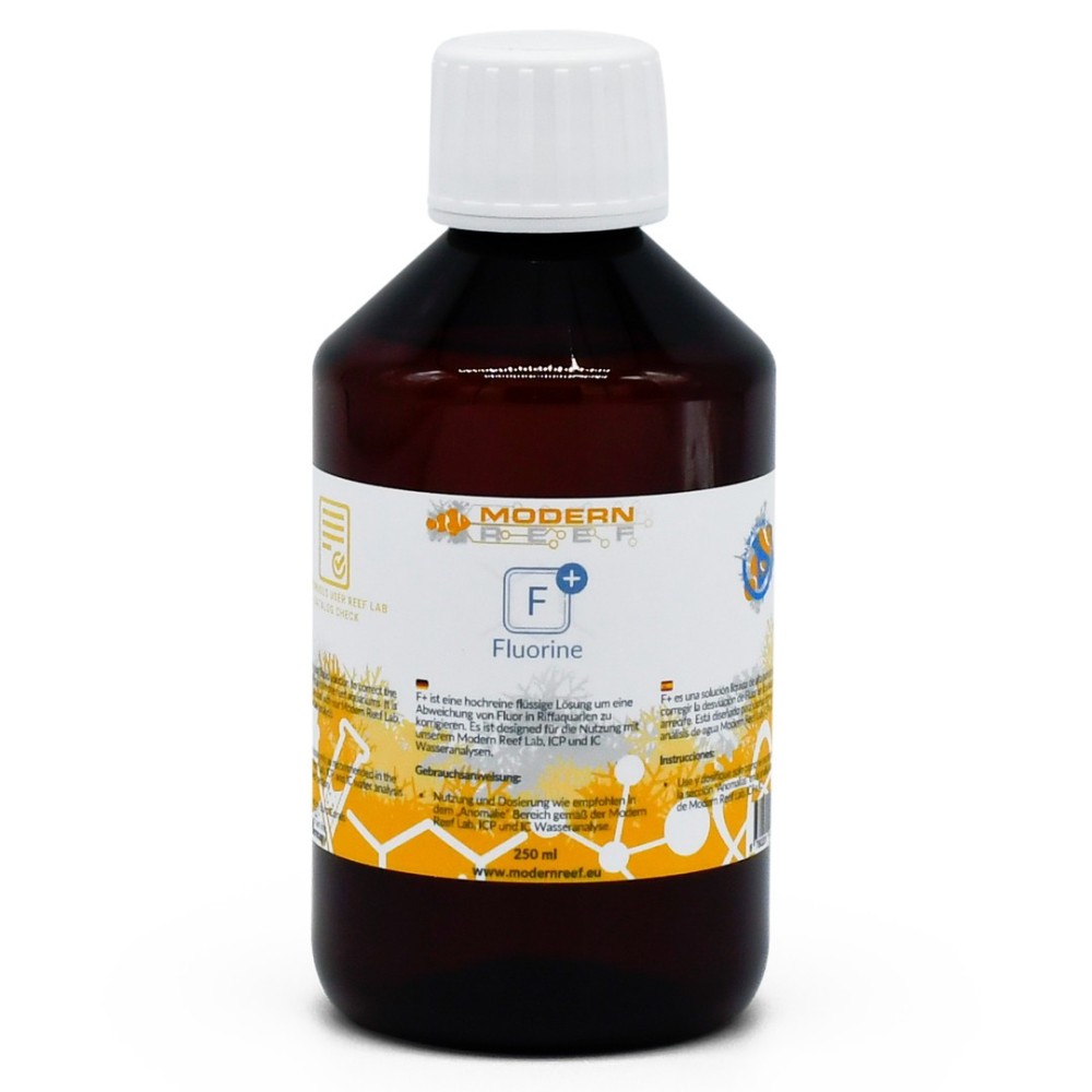 Moderní reef fluorin f + 250ml - fluorid pro mořské akvárium