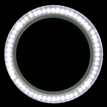 Elegante 6014 namizna povečevalna svetilka s 60 LED 5D, 6-palčna leča — zgornji pogled