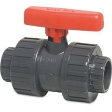 Valvola a sfera PVC-U 50 AK
