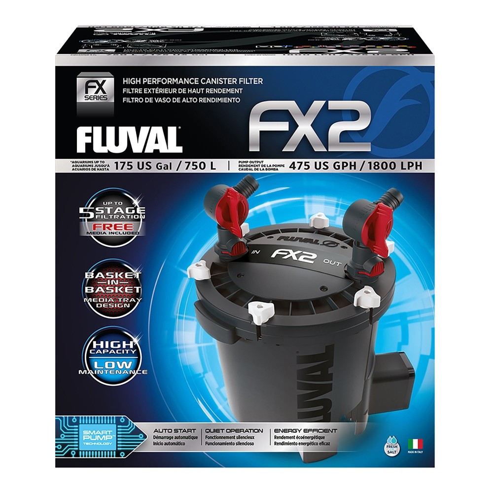 Fluval FX-2 Externer Filter für Aquarium 750 l