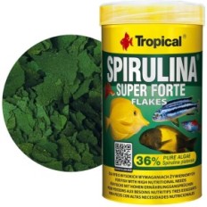Tropisk super spirulina forte 36% 250 ml - 50 g