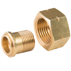 Reduksjon av en gassformig sylinderadapter 21,8 mm L - 3/8 "L