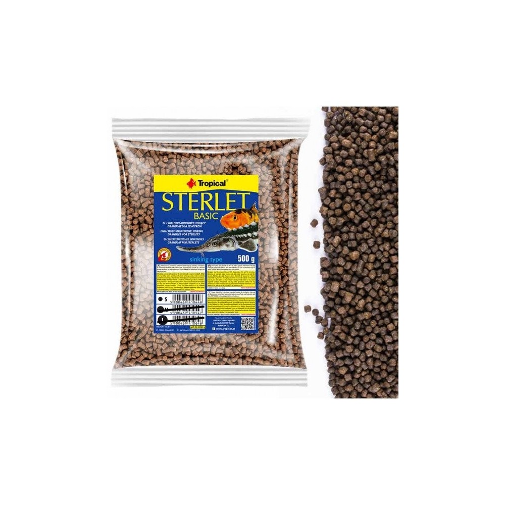 Tropicale Sterlet Basic S - 500G