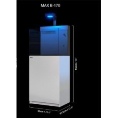 Rode zee aquarium max e-170 led sea aquarium set + kast