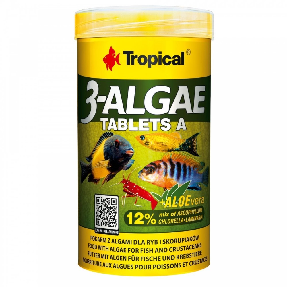 Tropical 3-algae tablets a 250ml / 150g