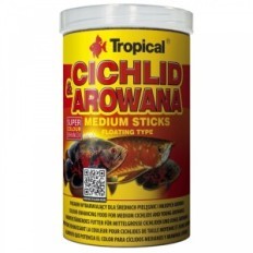Τροπικά Cichlid & Arowana Medium Sticks 1000ml / 360g