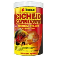 Tropical Cichlid Carnivore vidēja granulu 500ml / 180g