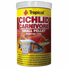 Cichlid tropical Carnivore Petit pellet 1000ml / 360g
