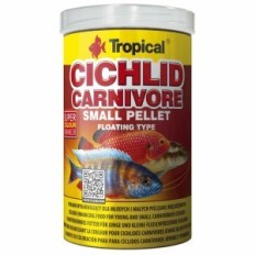 Tropical Cichlid Carnivore Piccolo Pellet 250ml / 90G