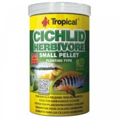 Tropisk cichlid herbivore lille pellet 250ml / 90g