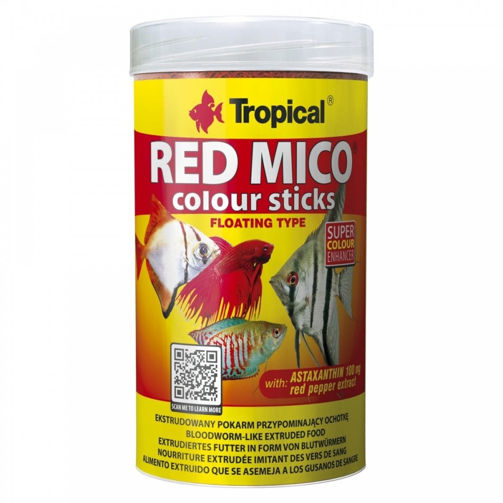 Tropical Red Mico spalvų lazdelės 100ml / 32g