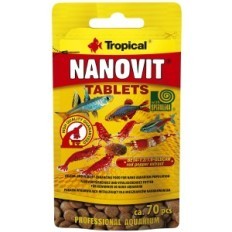 Τροπικά Tablet Nanovit 10g / Ca. 70szt.