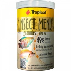 Menú de insectos tropicales Granules Tamaño S 100ml / 54g