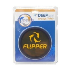 Flipper Deepsee orangefarbener Objektivfilter-Standard