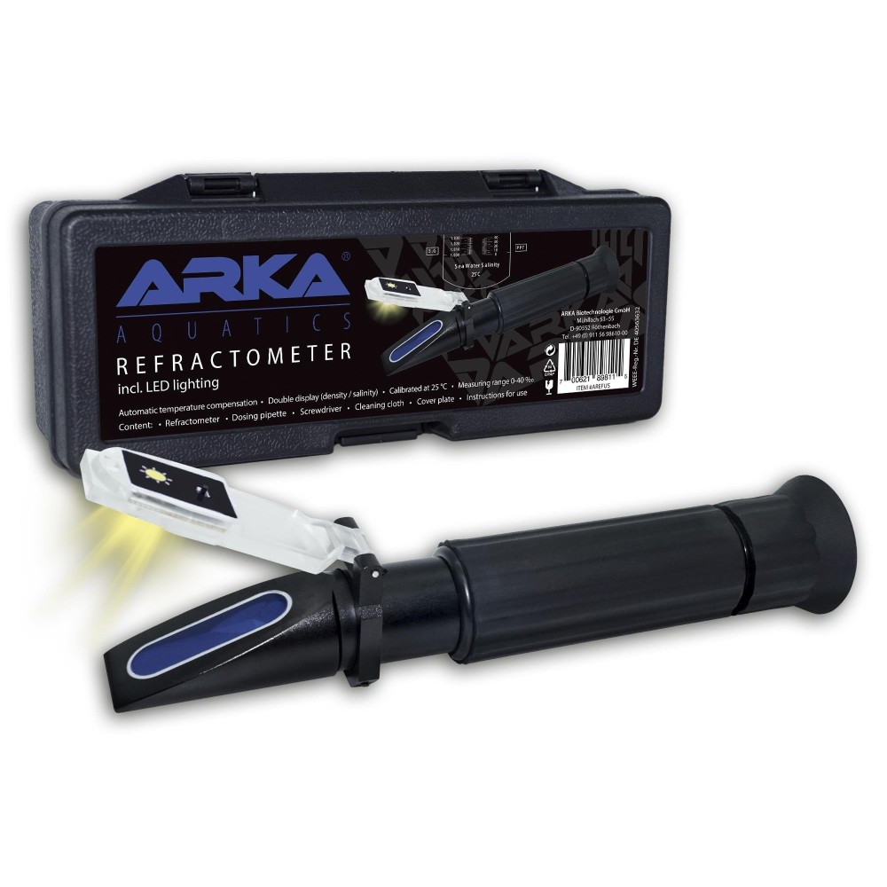Arka-gebied refractometer