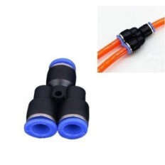 Plug connector t tee y py-6mm