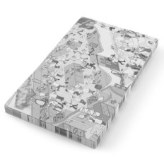 Pergamentpapier für Snack-Pommes Frites Gedruckte Küche 500 Stück. 258x425 mm - Hendi 678206