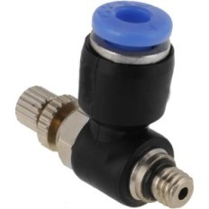 Punta pneumatico Bowden con regolazione SL4-M5 * 1 -TFE 4mm