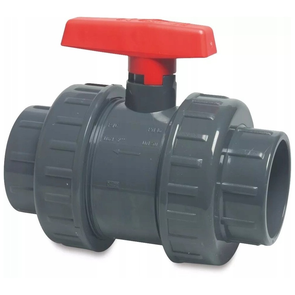 PVC lodveida vārsts 63 AK