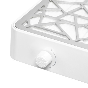 Momo P10 Pro støvudsuger — nærbillede af betjening