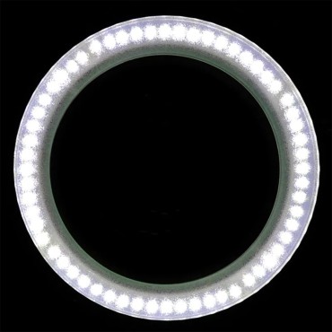 Lampe loupe Elegante 6014 60 LED 5D avec trépied — vue de dessus