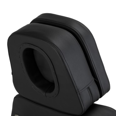 Pro Ink 605 Tattoo-Stuhl schwarze glatte Verstellung — Detailaufnahme Kopf