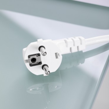 Podiatrihjælper 984 hvid — nærbillede af kabel