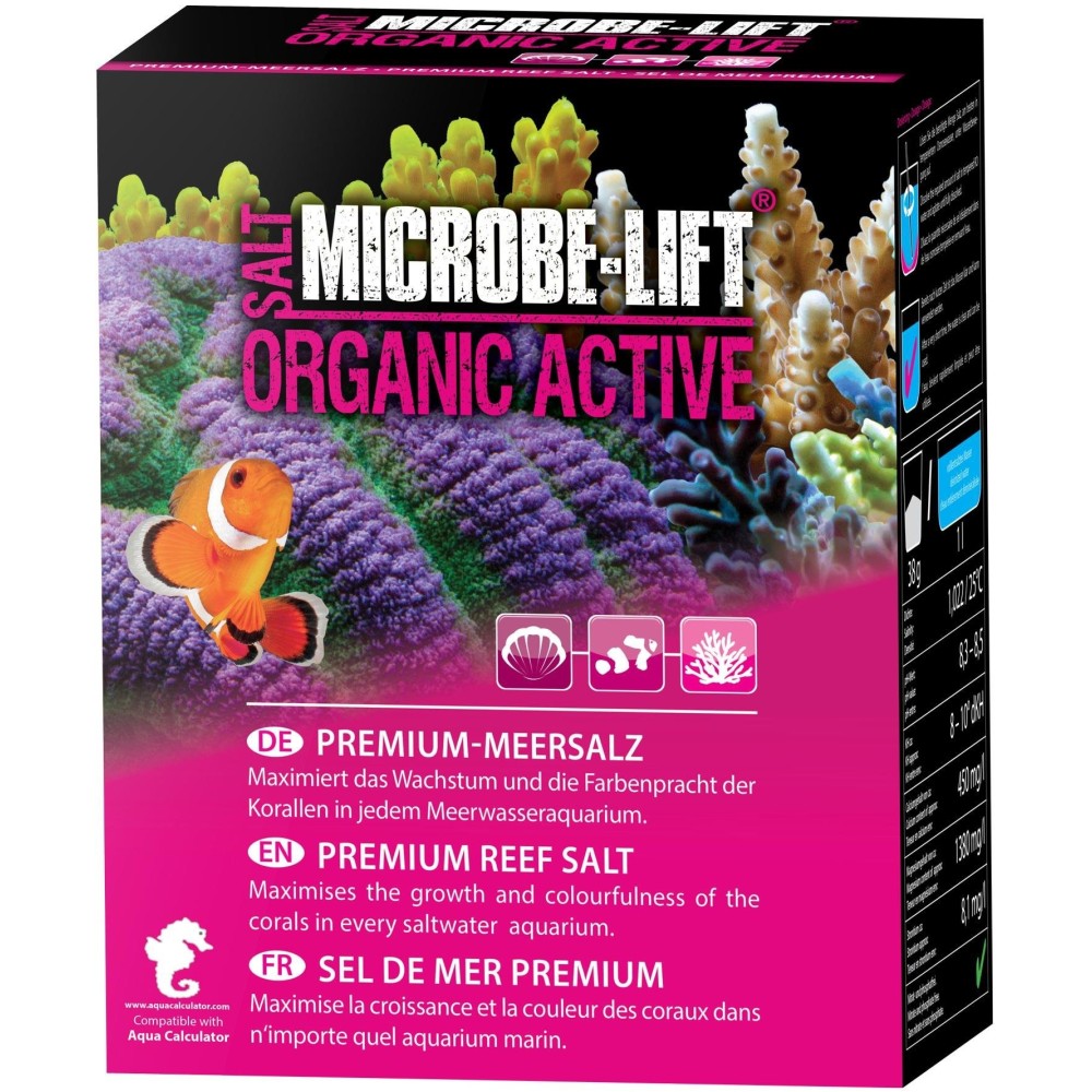MicroBe-Lift Organic Active Salt 1kg - Sea salt