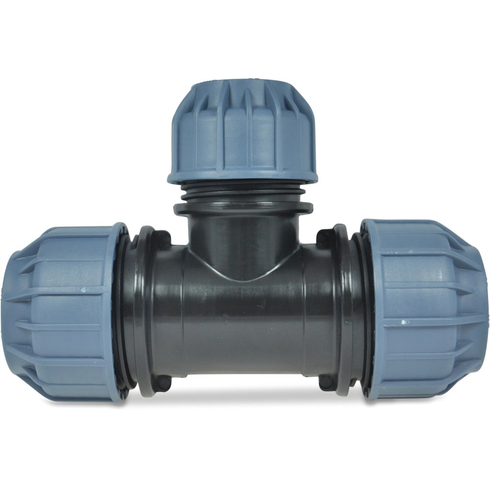 Jason Tee 90 ° Redukce PP 25mm x 20mm x 25mm