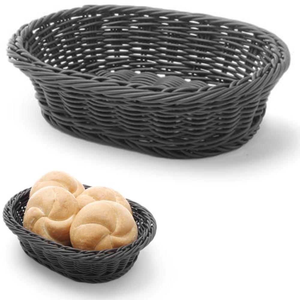Košarica za ovalna polipropilenska crna 250x190x65 mm - Hendi 426623 Košarica za ovalna polipropilenska crna 250x190x65 mm - Hendi 426623