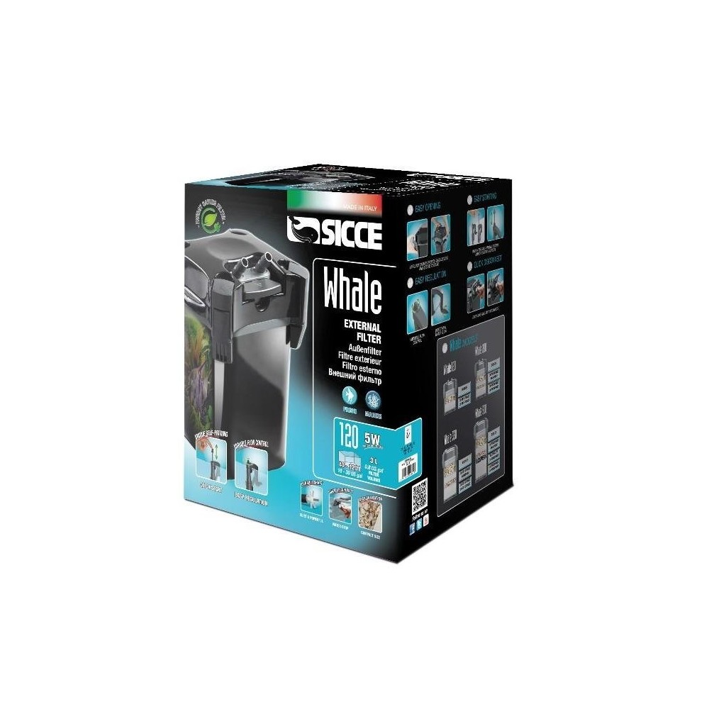 Sicce Ārējais filtrs Vaļu 500