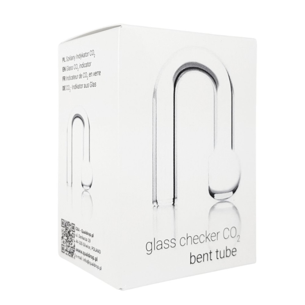 CO2 glass indicator - Bent Tube