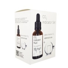 CO2 indicator kit - SPHERICAL TUBE + indicator liquid 15 ml