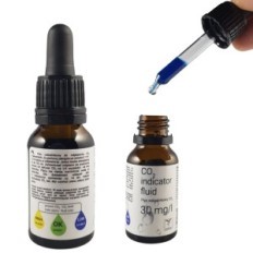 Kit de indicador de CO2 - tubo esférico + líquido indicador 15 ml