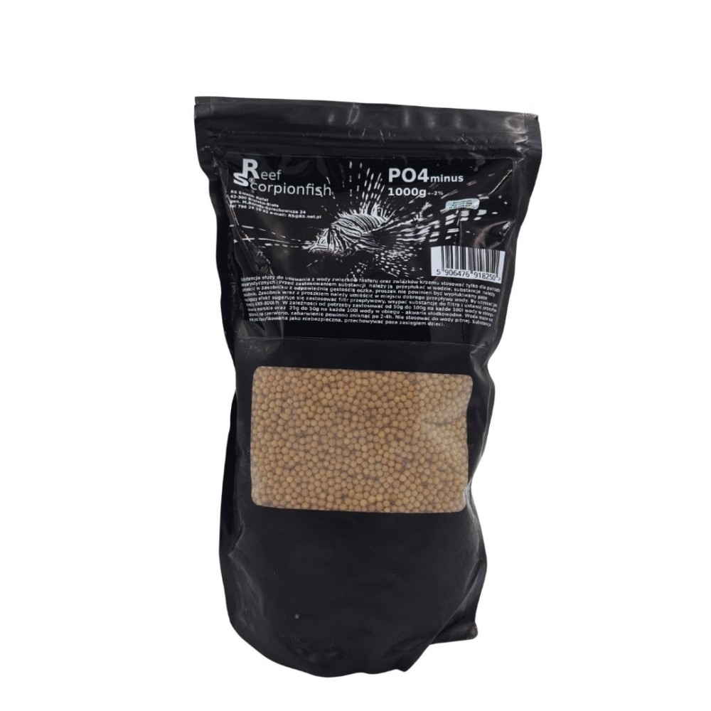 Reef Scorfo Pesce PO4minus Preparazione per fosfati e silicati nuova versione