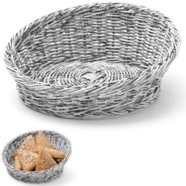 Mand op brood. Schuin...