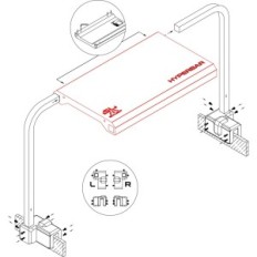 Hyperbar-Satz von verstellbaren S-XL-Armen