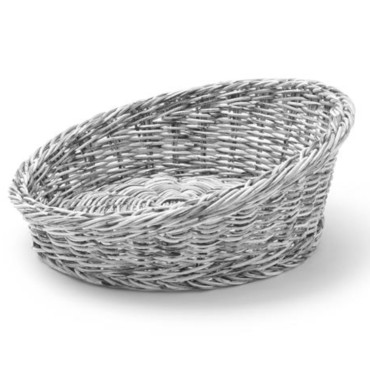 Košarica na kruh. Naleteteno sadje. Krog. Wed. 310 mm siva - Hendi 426562