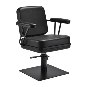 Sillón de peluquería Gabbiano Madrid negro