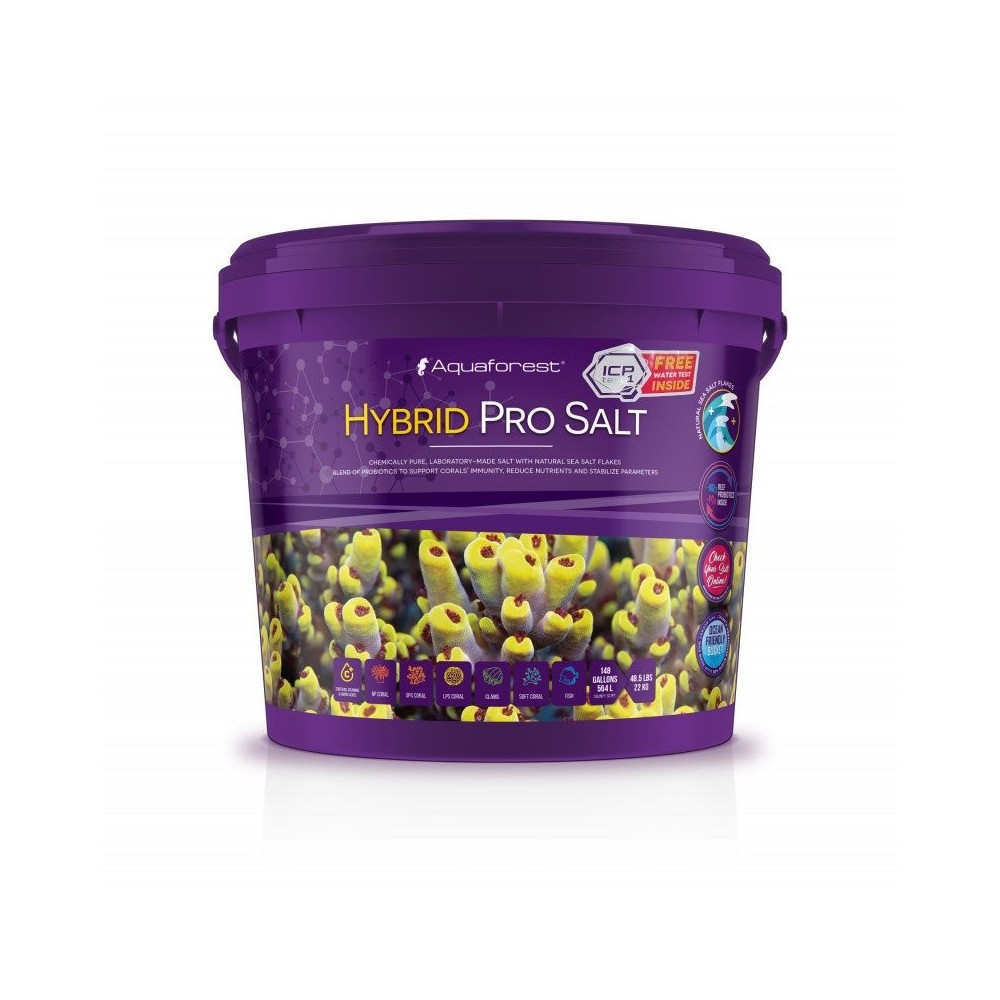 AF Hybrid Pro Salt 22kg + ICP Test gratuito - sale marino