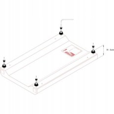 Hyperbar wabi kusa / terrarium rubber feet